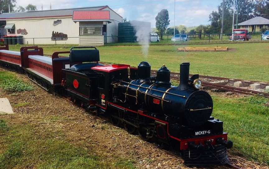 Grandchester Model Steam Railway, Attractions in Grandchester