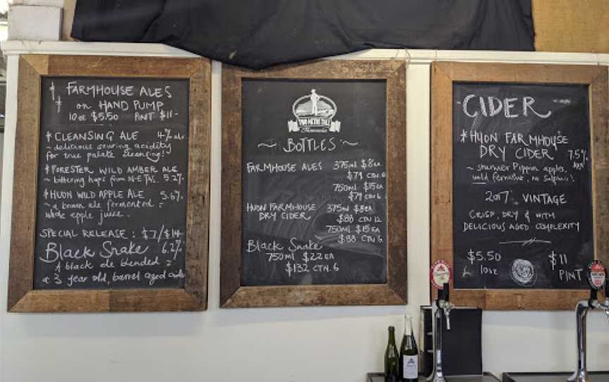 Two Metre Tall Farmhouse Ale & Cider, Hayes, TAS