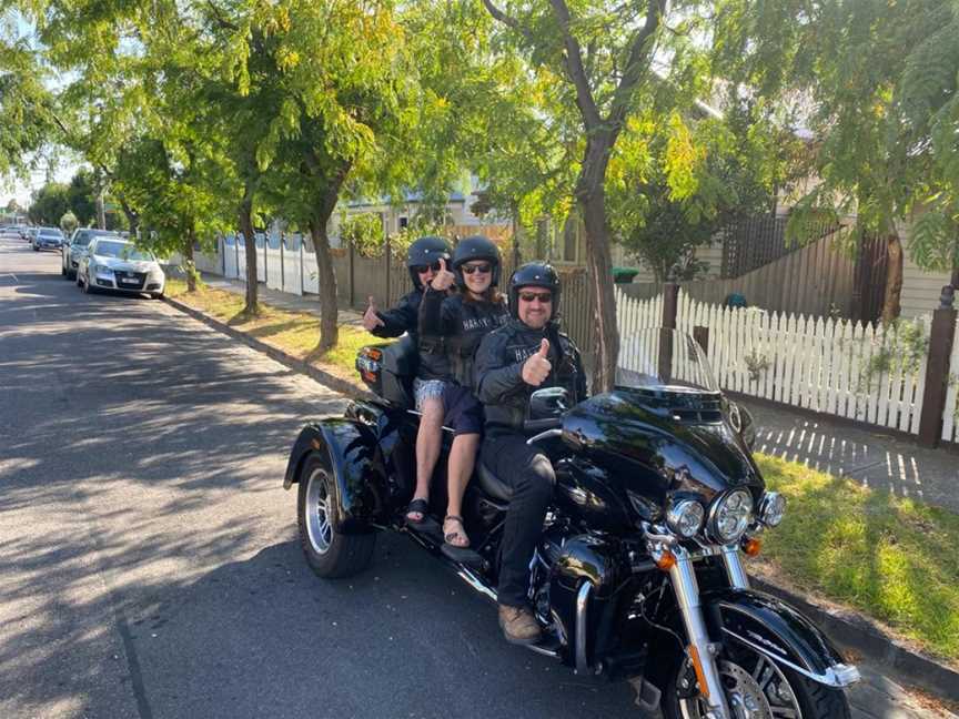 Harley Davidson Trike Tours Melbourne, Sunbury, VIC