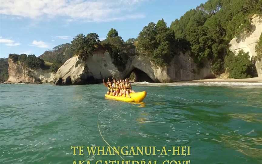 Banana Boat water activities Whitianga, Whitianga, New Zealand