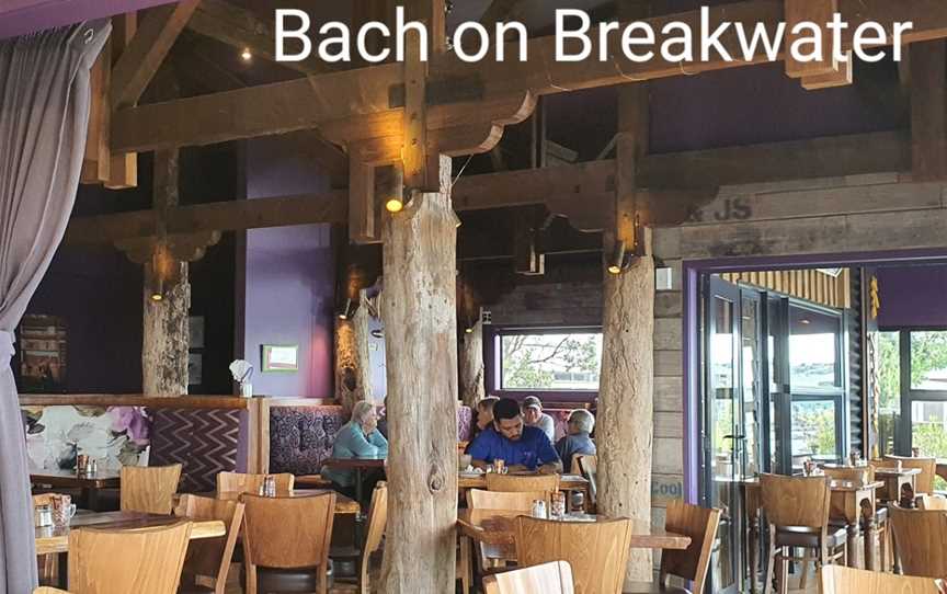 Bach On Breakwater Cafe & Restaurant, Port Taranaki, New Zealand