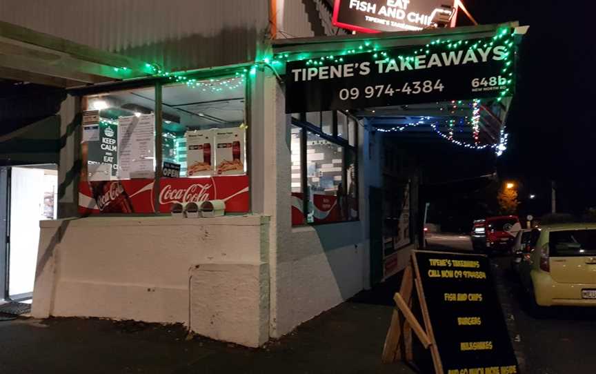 Tipene's Fish And Chips Takeaways, Morningside, New Zealand